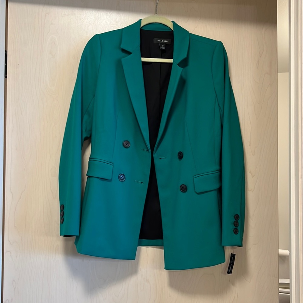 Halogen NWT Double Breasted Blazer